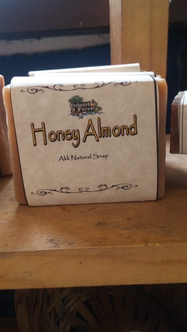honey almond soap