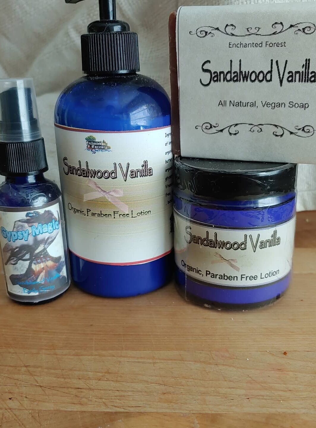 Sandalwood Vanilla Organic Lotion