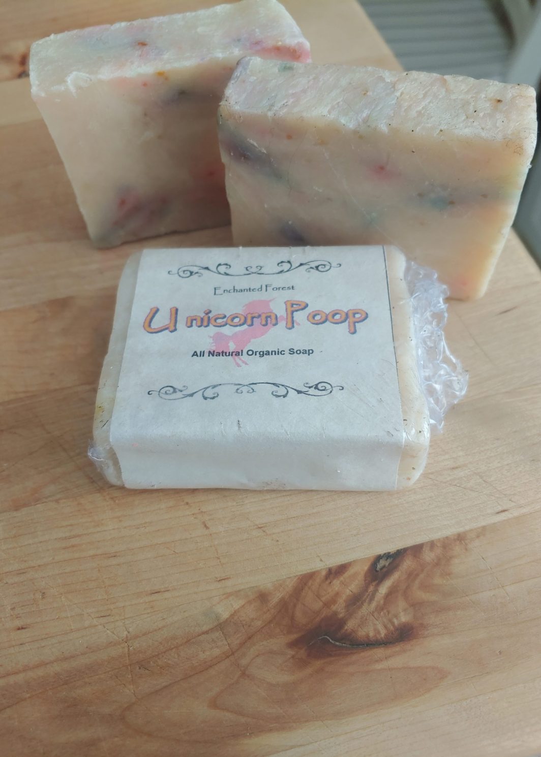 Unicorn Poop Soap
